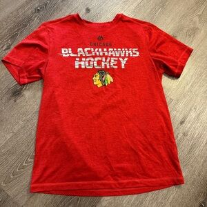 Blackhawks hockey NHL dry fit shirt